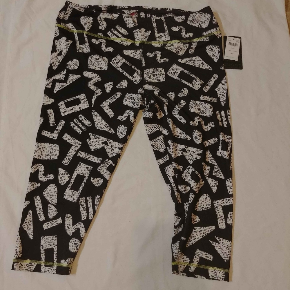 Pink Lotus Yoga Pants / Leggings